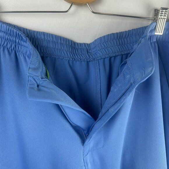 HH Works Healing Hands Scrub Pants Men XL Ceil Blue Style 9590 Ryan Straight - Picture 8 of 9